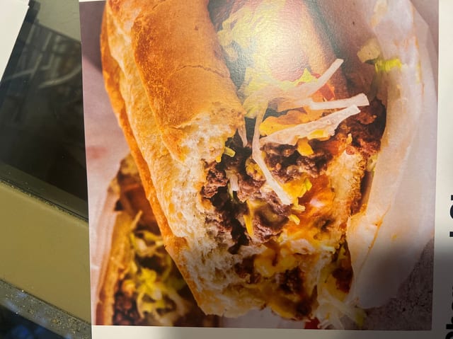 Chopped Cheese Sandwich.